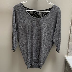 Like New! Lace back top